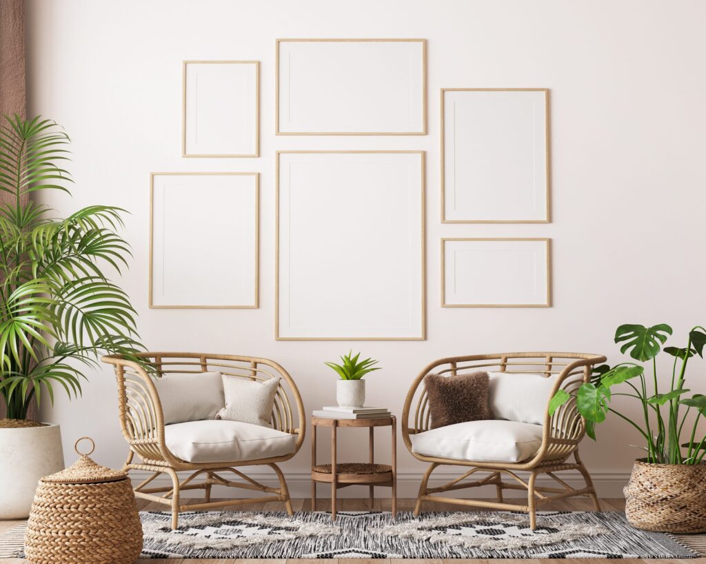 rattan nest of tables